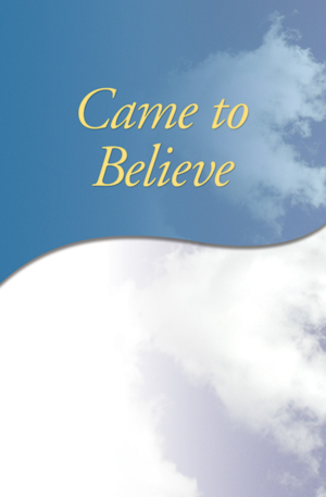 Came to Believe large print
