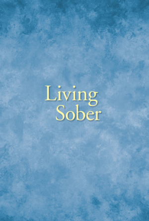 Living Sober large print